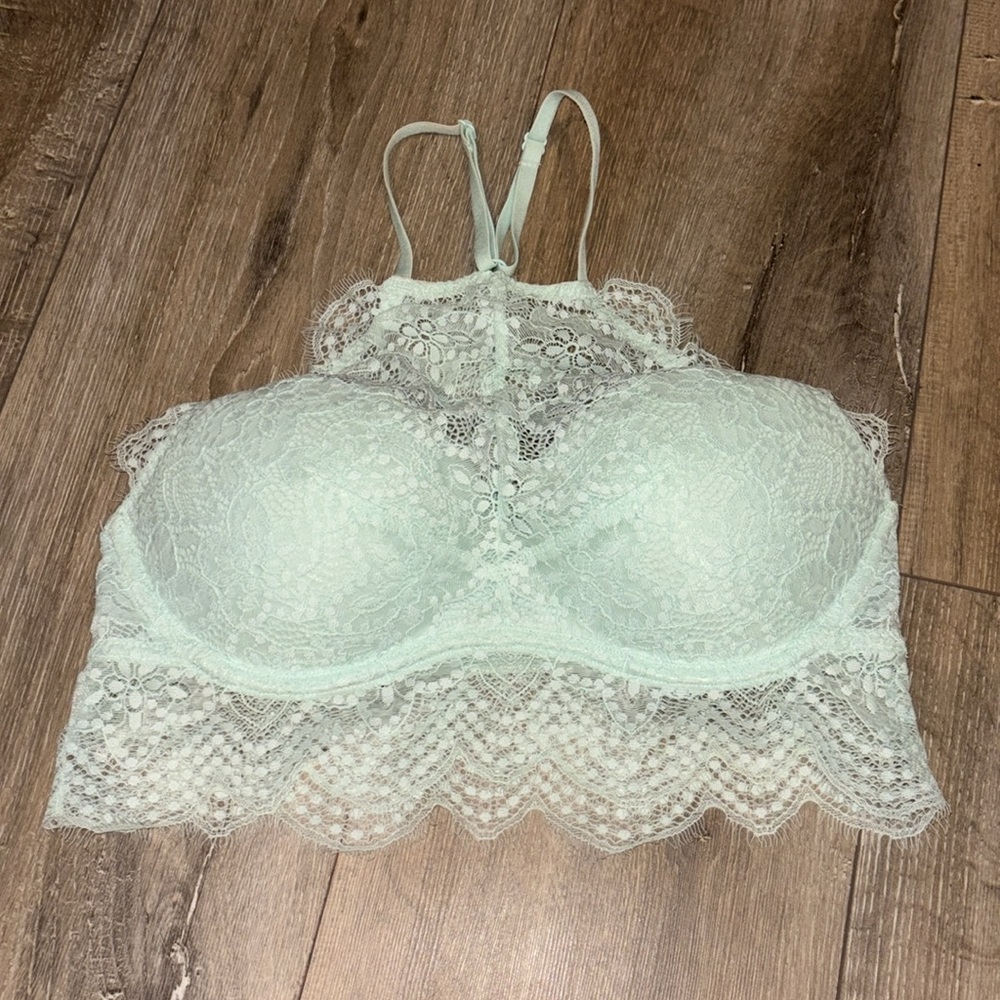 PINK Victoria’s Secret High Neck Push Up Bralette